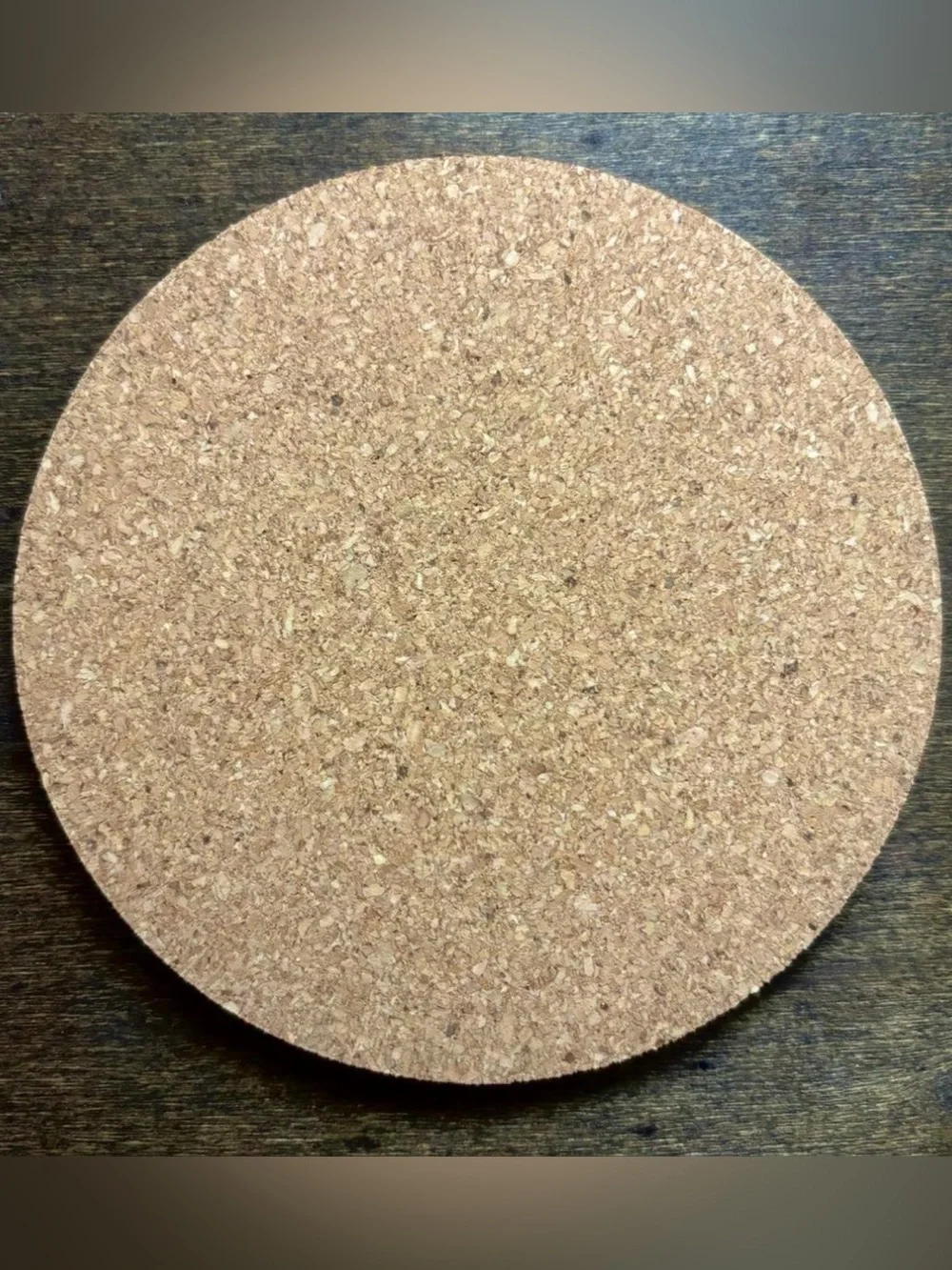 Pokemon Oddish Face Laser Engraved Cork Coaster